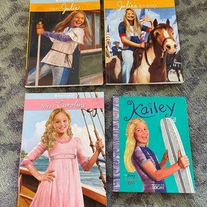 Nice Lot of 4 American Girl Paperback Meet Books